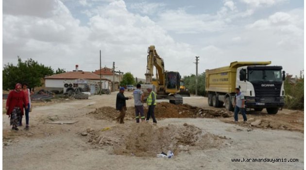 AYRANCI YURT CADDESİ YENİLENİYOR