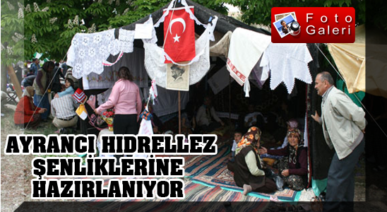 Ayrancı Hıdrellez Şenliklerine Hazırlanıyor