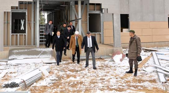 Ayrancı’da İncelemelerde Bulundu