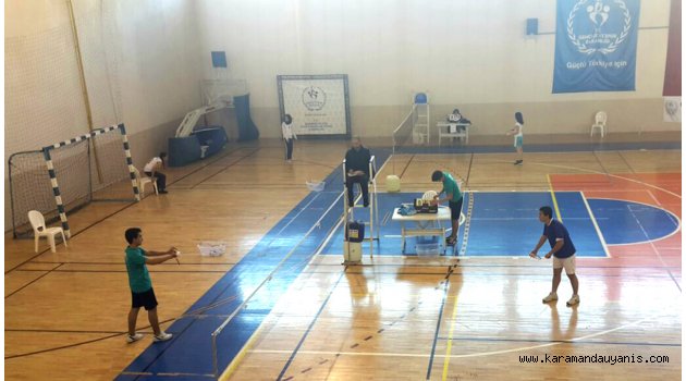 BADMİNTON MÜSABAKALARI SONA ERDİ
