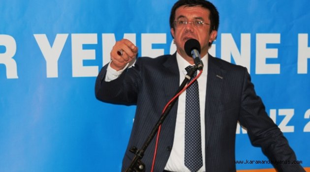BAKAN ZEYBEKÇİ KARAMAN İL TEŞKİLATININ İFTAR YEMEĞİNE KATILDI