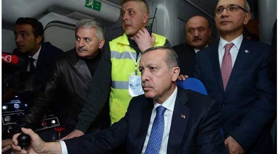 Bakan Elvan Başbakan Erdoğan İle..