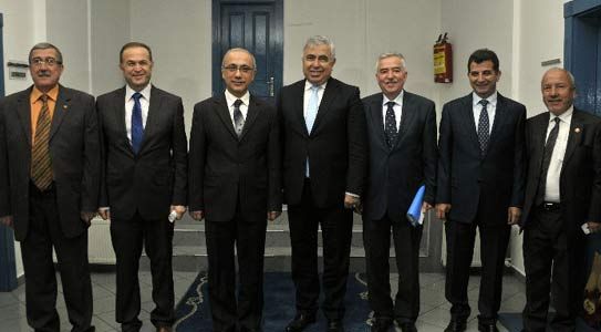 Bakan Lütfi Elvan’ı Ziyaret Etti