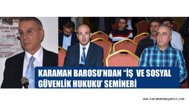 BARO'DAN MESLEKİ SEMİNER