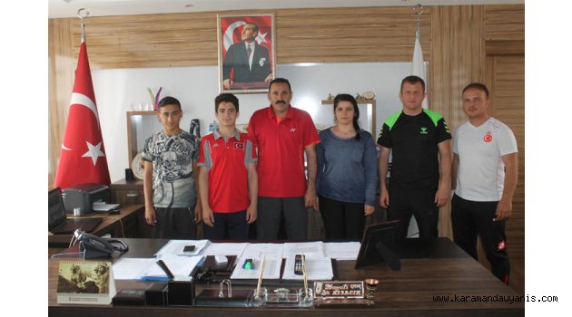 BAŞARILI JUDOCULARDAN ZİYARET