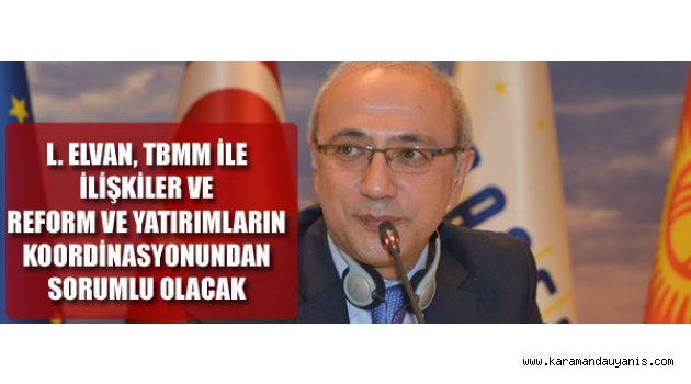 Başbakan Yardımcısı Lütfi Elvan