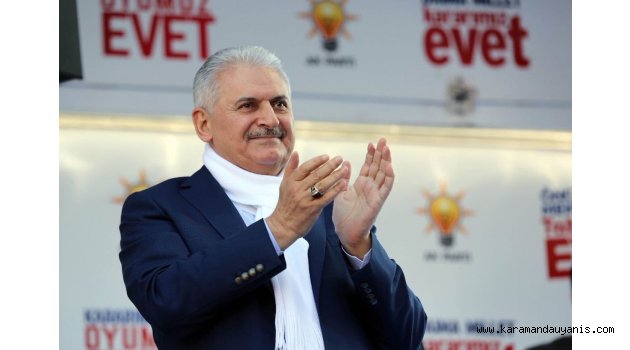 Başbakan Yıldırım..