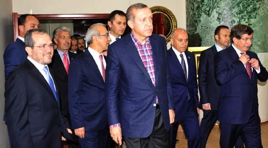 Başbakan Erdoğan Belediye'yi Ziyaret Etti