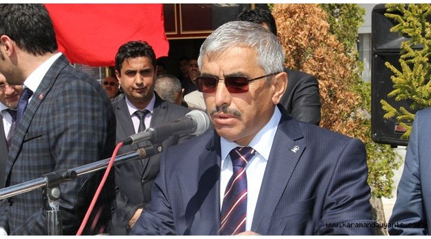 BAŞKAN ALANLI: “TEŞEKKÜRLER KARAMAN”