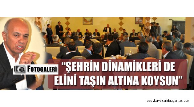 BAŞKAN ÇALIŞKAN MUHTARLAR GÜNÜNDE KONUŞTU