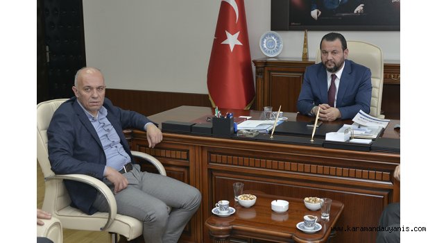 BAŞKAN'DAN REKTÖR AKGÜL'E ZİYARET