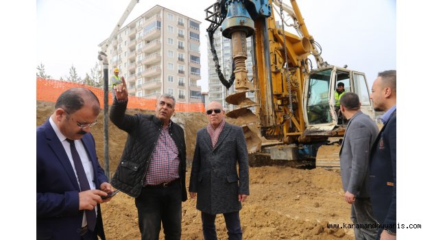 BAŞKAN ÇALIŞMALARI İNCELEDİ