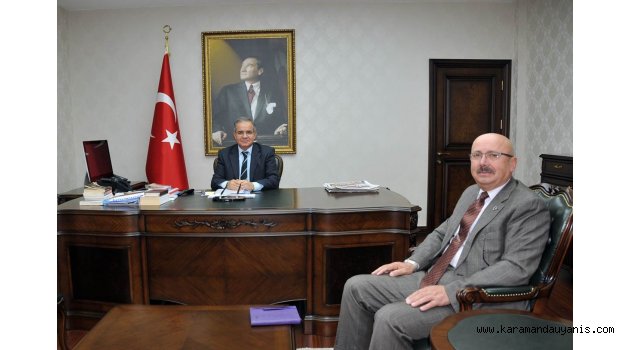 BAŞKAN SAMUR’DAN VALİ'YE ZİYARET