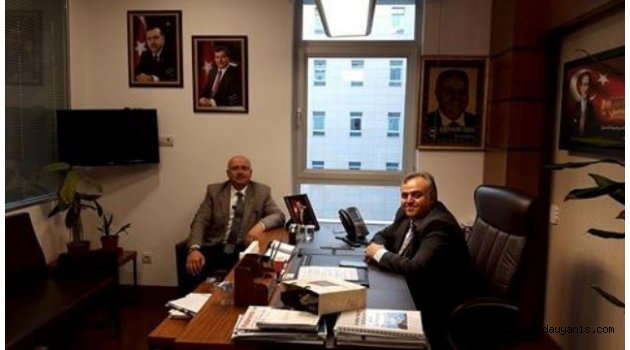 BAŞKAN SAMUR VEKİLLERİ ZİYARET ETTİ