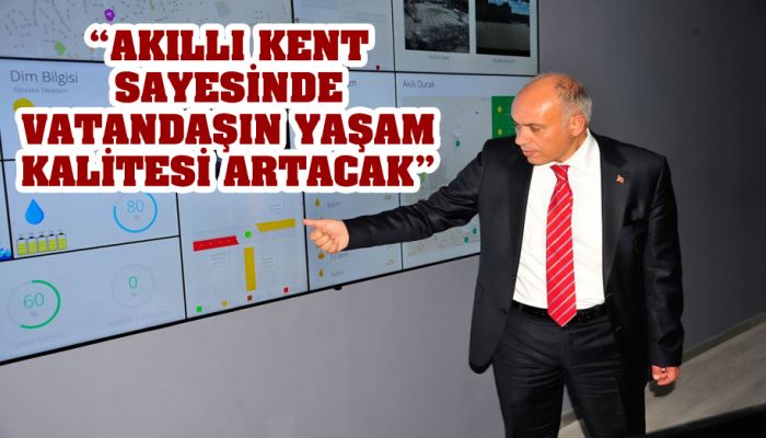 Başkan Çalışkan; “akıllı Kent Sayesinde Vatandaşın Yaşam Kalitesi Artacak”