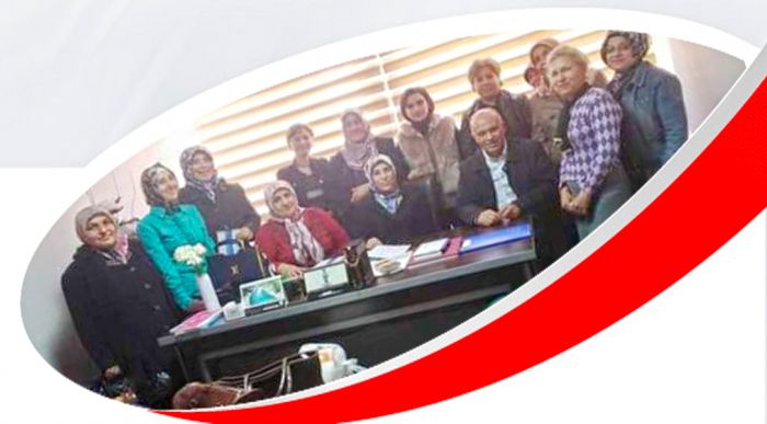 Başkan Çalışkandan Kadın Kollarına Ziyaret