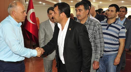 Başkan'dan İstişare Toplantısı