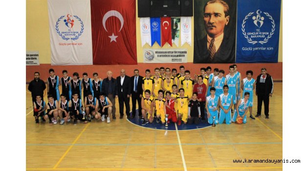 BASKETBOL İL BİRİNCİLİĞİ MÜSABAKALARI SONA ERDİ