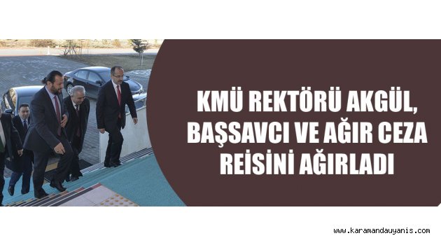BAŞSAVCI VE AĞIR CEZA REİSİNDEN ZİYARET