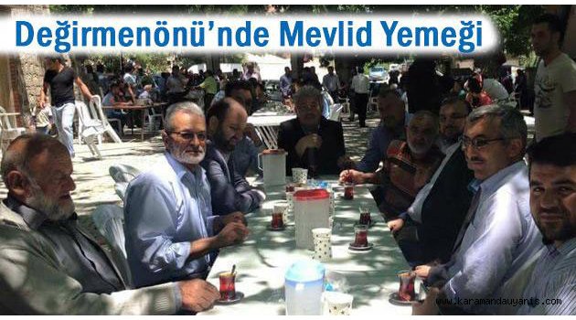 BAŞYAYLA HALKI MEVLİD YEMEĞİNDE BULUŞTU