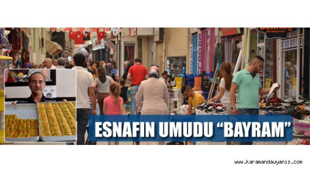 Bayram haftası..