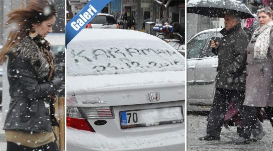 Beklenen Kar Geldi