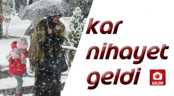 Beklenen Ve Özlenen Kar Nihayet Geldi