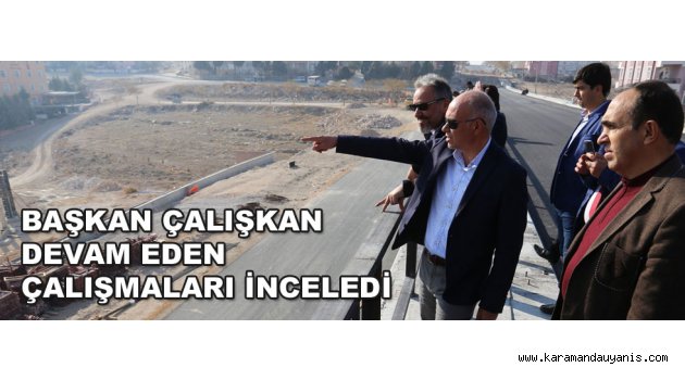 Belediye Başkanı Ertuğrul Çalışkan..