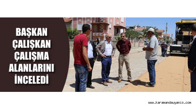 BELEDİYE ÇALIŞMALARI