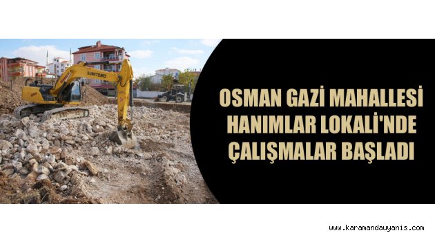 BELEDİYE ÇALIŞMALARI..