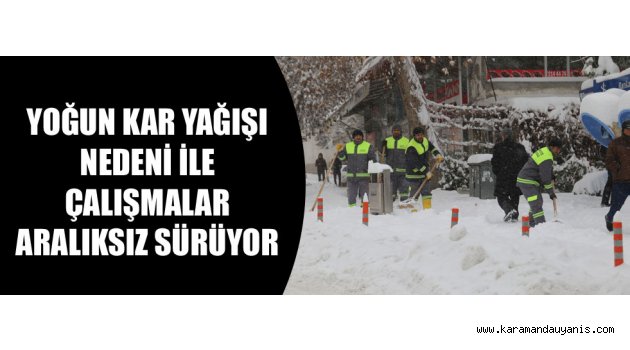 BELEDİYE ÇALIŞMALARI