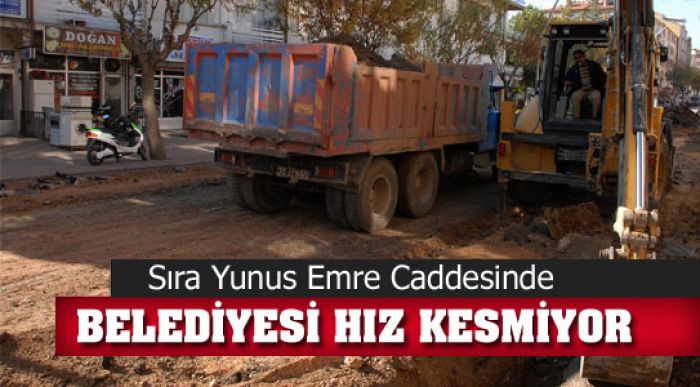 Belediye Hız Kesmiyor