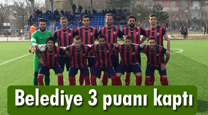 Belediye Konya’da Güldü 3-0