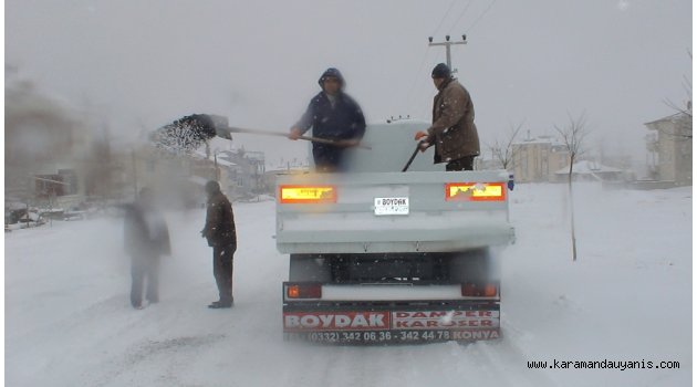 BELEDİYE'DEN KIŞ HAZIRLIKLARI..