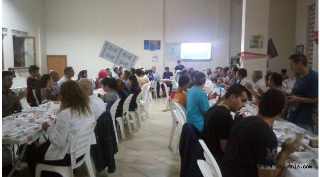 BELEDİYE'DEN SAHUR YEMEĞİ