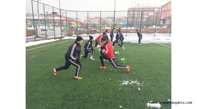 BELEDİYESPOR'DA YOĞUN TEMPO