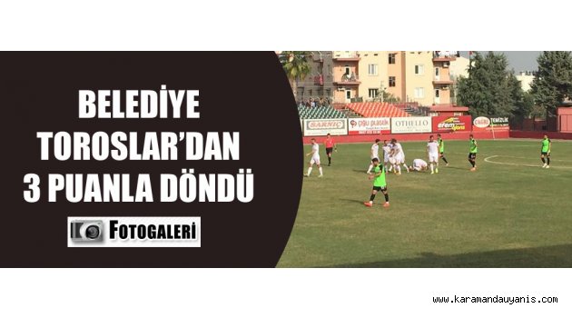 BELEDİYESPOR DEPLASMANDA GÜLDÜ