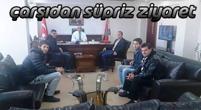 Beşiktaş Çarşı Grundan Emniyet Müdürüne Sürpriz Ziyaret