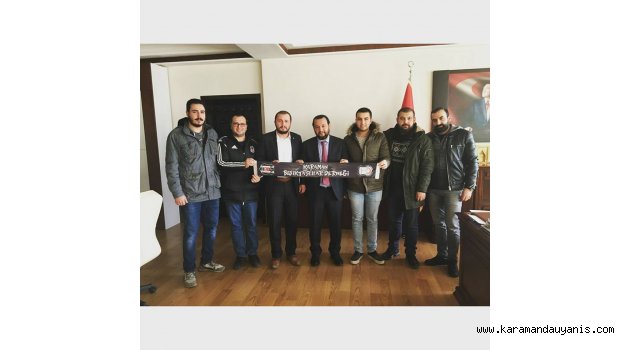 BEŞİKTAŞLILAR'DAN REKTÖR'E ZİYARET