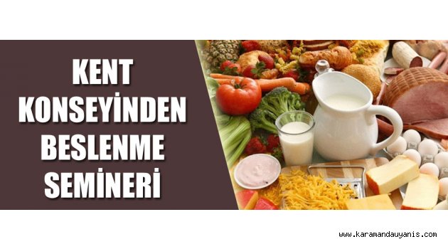 BESLENME SEMİNERİNE DAVET