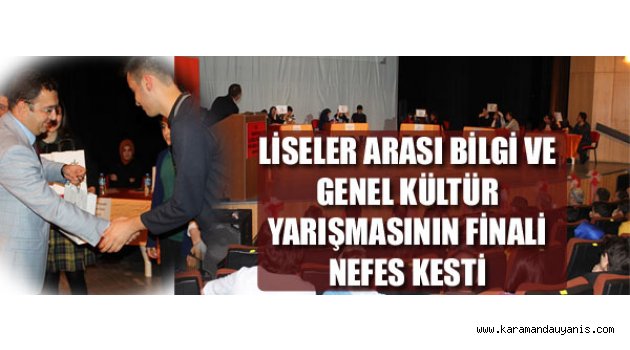 BİLGİ YARIŞMALARI.
