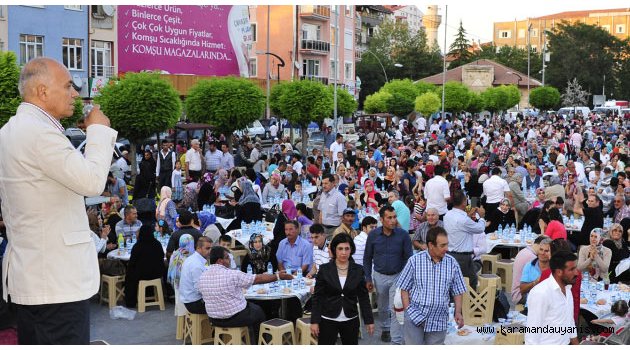 BİNLERCE KİŞİ KATILDI