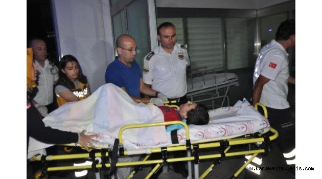 BİR ARAÇTAN  TÜFEKLE ATEŞ AÇILDI