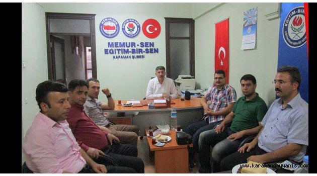 BİRİM TEMSİLCİLERİ İLE BULUŞTU