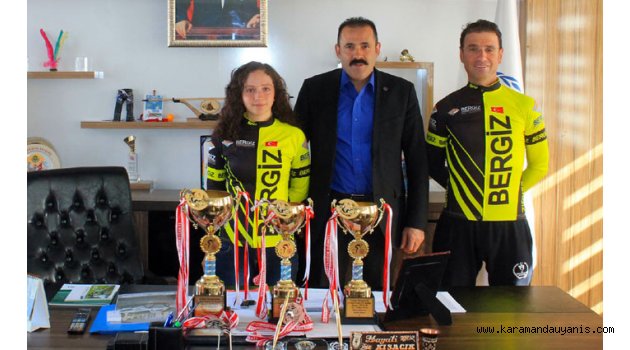 BİSİKLET'DE DÜNYA MARKASI...