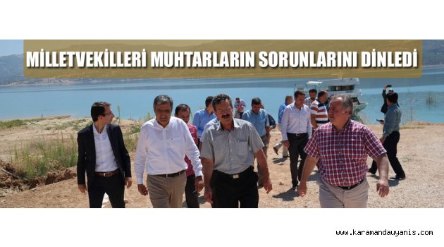 BÖLGEDE GEZİ VE İNCELEMELER
