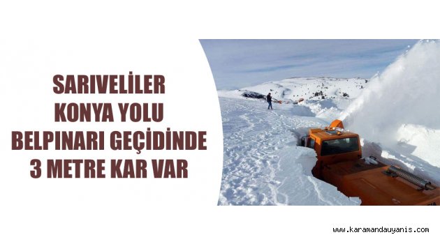 BÖLGEDE YOĞUN KAR YAĞIŞI
