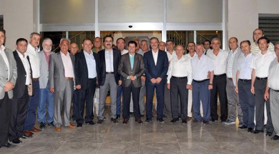 Borsa Başkanları Konya’da Buluştu