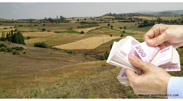 BOŞ DURAN TARLALAR PARA BASACAK