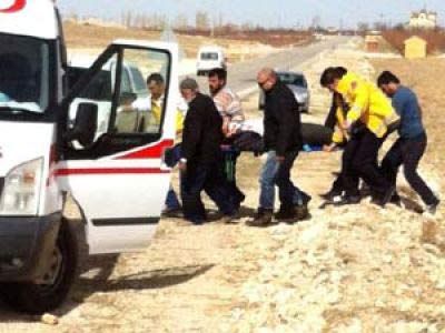Bucakkışla Yolunda Kaza 4 Yaralı